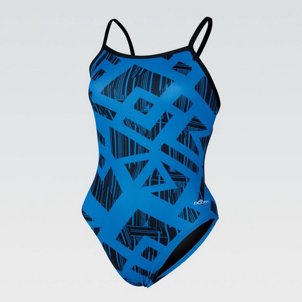 Price Each Dolfin 121st Womens Reliance Trax String Back One Piece Blue Trax 24 Walmart Com Walmart Com