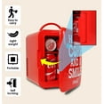 thumbnail image 2 of Coca-Cola Smile 1971 Series 4L Cooler/Warmer 12V DC 110V AC Mini Fridge, 2 of 10