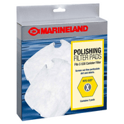 Angle View: Marineland Polishing Filter Pads, Mechanical Filtration for Canister Filters, Fits 530