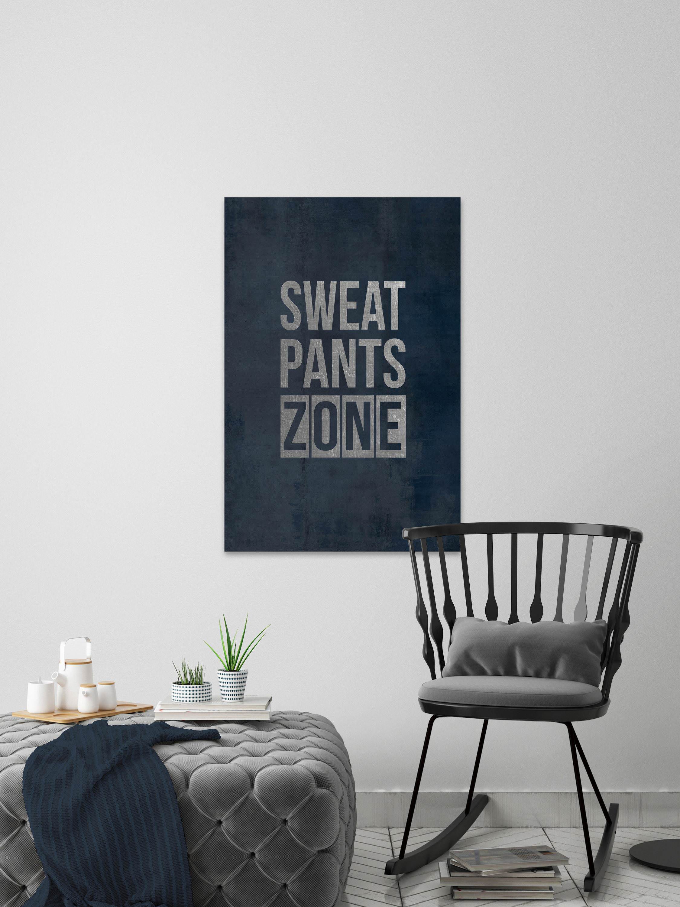 Sweat Pants Zone II Painting Print on Wrapped Canvas