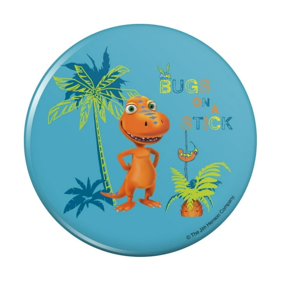Dinosaur Train Bugs on a Stick Buddy T-Rex Kitchen Refrigerator Locker Button Magnet