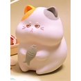 thumbnail image 4 of Del Sueño Nocturna Cuarto Lámpara Noche LED Gato Silicona Lindo para La Habitación, 4 of 9
