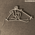 thumbnail image 3 of Glowneon Man Skiing Neon Sign, Snow Skiing Led Sign, Gifts For Skiers, 3 of 5