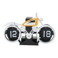 thumbnail image 2 of RelOJ Digital Conpa, Reloj Mecánnico, Reloj Conpa Automática, RelOJ de Escritorio Vintage, Reloj de Mesa para Motocicleta, Sin Tictac, Funciona Con PILAS, RELOJES DE, 2 of 7