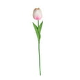 thumbnail image 2 of 6Pcs Tulips Artifical Flowers Real Touch Faux Tulip Stems PU Tulip Bouquet for Home Office Easter Spring Wreath Wedding Centerpiece Floral Arrangement Cemetery Table Decor, 2 of 6
