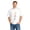 White-123, variant on Papa Script Gray Men’s Graphic T-Shirt 100% Cotton Short Sleeve Crewneck Casual Tee Comfortable Breathable Soft Fabric Gift for Dad Grandpa Fathers Day Everyday Wear