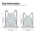 thumbnail image 2 of Lukts Tennis Rackets And Balls Pattern Drawstring Backpack Bag Sport Gym Sackpack,String Backpack Sport Bag Sack,Cinch Tote Gym Backpack-Small, 2 of 6