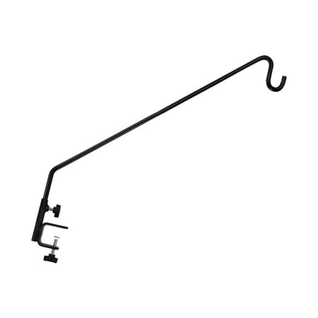 

Deck Hooks Hanger for Railing Hanging Bird Feeder Multi Use Metal Adjustable for