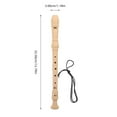 thumbnail image 2 of WASHWEPE 1Set Plastic 8 Hole Clarinet for Beginner Practice Professional Wind Instrument, 2 of 7