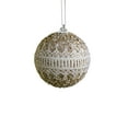 thumbnail image 2 of Xihbxyly Colgante para Árbol de Navidad, Diseño de Polvo Dorado, Decoración de Encaje de Espuma, Ambiente Festivo Colorido, Elegante Temática Invernal, Luces Cálidas, Decoración Navideña para El Hoga, 2 of 6