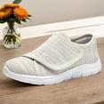 thumbnail image 4 of Zapatos Edema Extra Anchos Hombres Mujeres Cómodos Transpirables Cierre Ajustable, 4 of 9