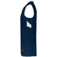 thumbnail image 5 of Holloway Sportswear L Dual-Side Single Ply Basketball Jersey Navy/White 224078, 5 of 6
