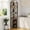 Gray, variant on Studyset 70 Inch Corner Bar Cabinet with Adjustable Shelves, 5-Tiers Industrial Wine Cabinet with Glass Holder & Storage Cabinet, Space-Saving Corner Liquor Cabinet Bar Unit for Home, Kitchen