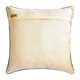 thumbnail image 3 of Fundas de almohada decorativas doradas HomeCentric de 40 x 40 cm (16 x 16 pulgadas), con diseño de jacquard enrejado, cuentas y celosía para sofá, diseño geométrico moderno - Dorado esencial, 3 of 3