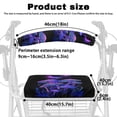 thumbnail image 6 of HELLHERO Butterfly Mushroom Walker Seat Covers and Seat and Backrest Covers for Seniors Men Women Machine Washable Comfortable for Elder, 6 of 7