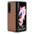 thumbnail image 3 of Decase Compatible with Samsung Galaxy Z Fold 7 PU Leather Case,Ultra Slim Thin Shockproof Anti-Scratch Full Body Protective Phone Cover fits for Samsung Galaxy Z Fold 7 2025,Brown, 3 of 5