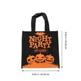 thumbnail image 4 of Noothes 3 Pack Halloween Tote Bags, Non Woven Reusable Trick or Treat Candy Goodie Bags Halloween Gift Bags for Halloween Party Favor Supplies, 4 of 9