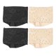 thumbnail image 1 of 2 pares de calcetines de punta abierta para mujer, de encaje, antideslizantes, transpirables y cómodos, para tacones altos, sandalias y zapatos planos., 1 of 8