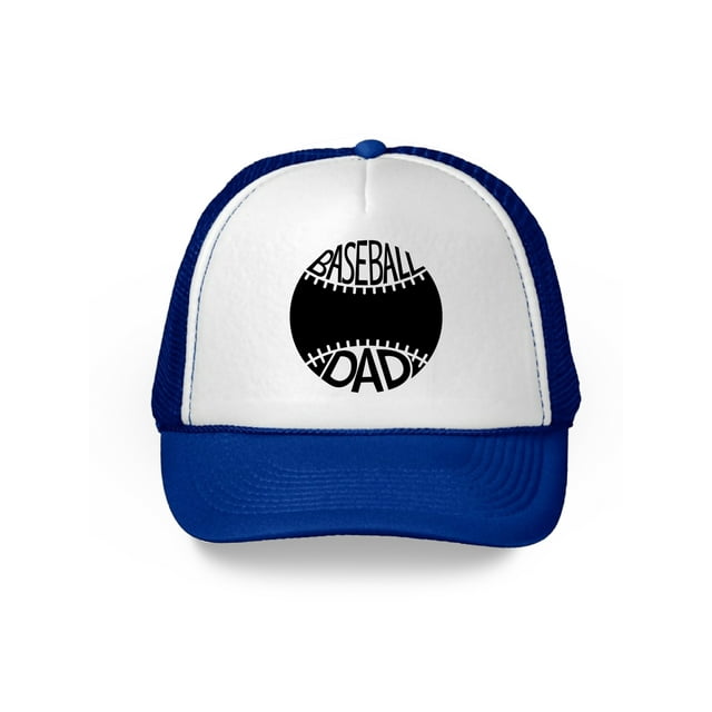 Awkward Styles Gifts for Dad Baseball Dad Trucker Hat Baseball Hat for Dad Baseball Gifts Father's Day Trucker Hats Sports Dad Snapback Hat Baseball Fans Cheer Dad Trucker Hat Cool Sports Gifts