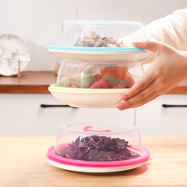 Tapa de sellado para calentar en microondas BuyWeek Suministros de cocina Transparente