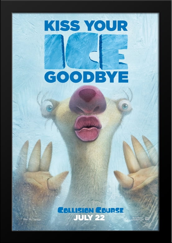 Ice Age Dawn of The Dinosaurs Movie Poster 24x36 Inch Wall Art Portrait Print