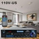 thumbnail image 3 of Amplificador estéreo de audio inalámbrico Bluetooth Amplificador de sonido de 2 canales Receptor estéreo de audio Soporte USB SM SunniMix amplificador estéreo, 3 of 8