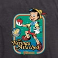 thumbnail image 3 of Pinocchio - No Strings Attached - Women's Short Sleeve Graphic T-Shirt, 3 of 5