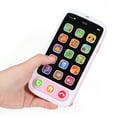thumbnail image 1 of Smart Cellphone Toy Kids Learning Mobile Phone Music Sound Educational Child Birthday Gift, 1 of 8