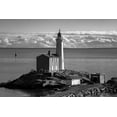 thumbnail image 2 of Oldford, Tim 18x13 White Modern Wood Framed Museum Art Print Titled - Fisgard Lighthouse, 2 of 4