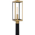 thumbnail image 2 of Quoizel Westover 7" Outdoor Post Light in Antique Brass, 2 of 2