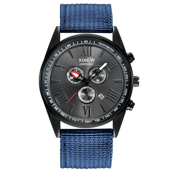 EGNMCR Men's Quartz Watch Outdoor Mens Date Stainless Steel Military Sports Analog Quartz Wrist Watch men watch