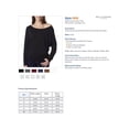 thumbnail image 2 of Bella + Canvas Ladies' Flowy Long-Sleeve Off Shoulder T-Shirt, 2 of 2
