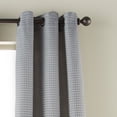 thumbnail image 2 of Lanco Albert Room Darkening Window Curtain Panel with Grommet Top, Grey, 37 x 84" (Set of 2), 2 of 2