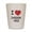 White, variant on CafePress - I Heart Jackson Hole - White Shot Glass, Unique and Funny Shot Glass