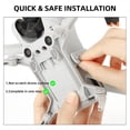 thumbnail image 2 of tredstone Landing Gear Support Stand Quadcopter Height Extended Leg Protector Quick Release Toy Replacement for Mini 3 Pro Grey 1Set, 2 of 6