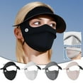 thumbnail image 2 of Summer Sunscreen Hats Ice Silk Face Sunscreen Mask, Uv Protection Cooling Mask~, 2 of 8