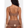 thumbnail image 3 of Bra Vertvie Festoneado Push Up Café XXL para mujer, 3 of 7