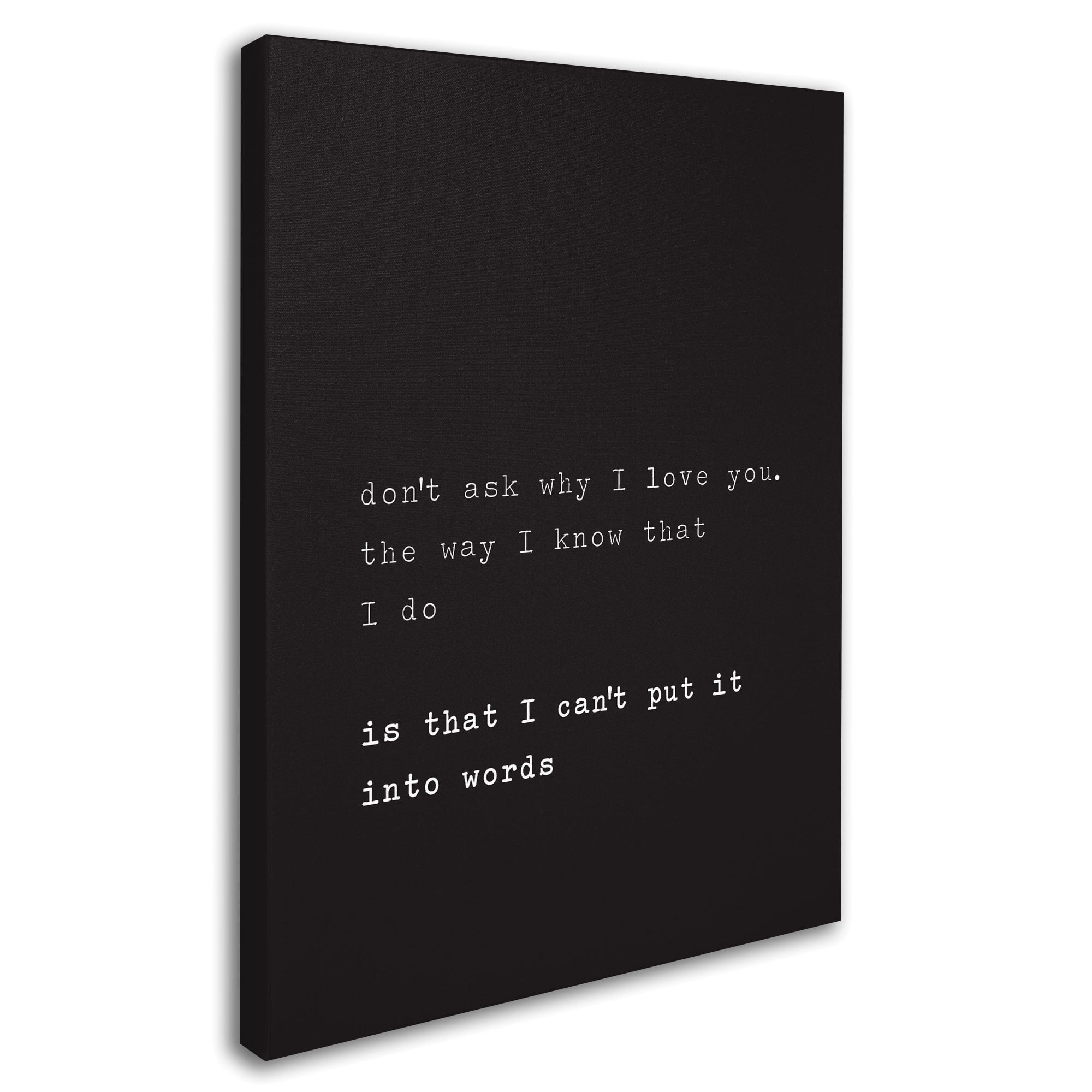 Trademark Fine Art "Why I Love You" Canvas Art by Megan Romo