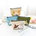 thumbnail image 4 of Cat Printed Coin Purses Cartoon Animal Mini Money Bag Card Holder Key Bag Small Wallets, 4 of 8