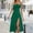 Green, variant on TIANZEN Women's Casual Dress Everyday Wear Hollow Design With Ties At Back Versatile Layering Piece Spring Summer And Autumn Women Long Dress Womens Polyester Dresses A Line Summer Dress