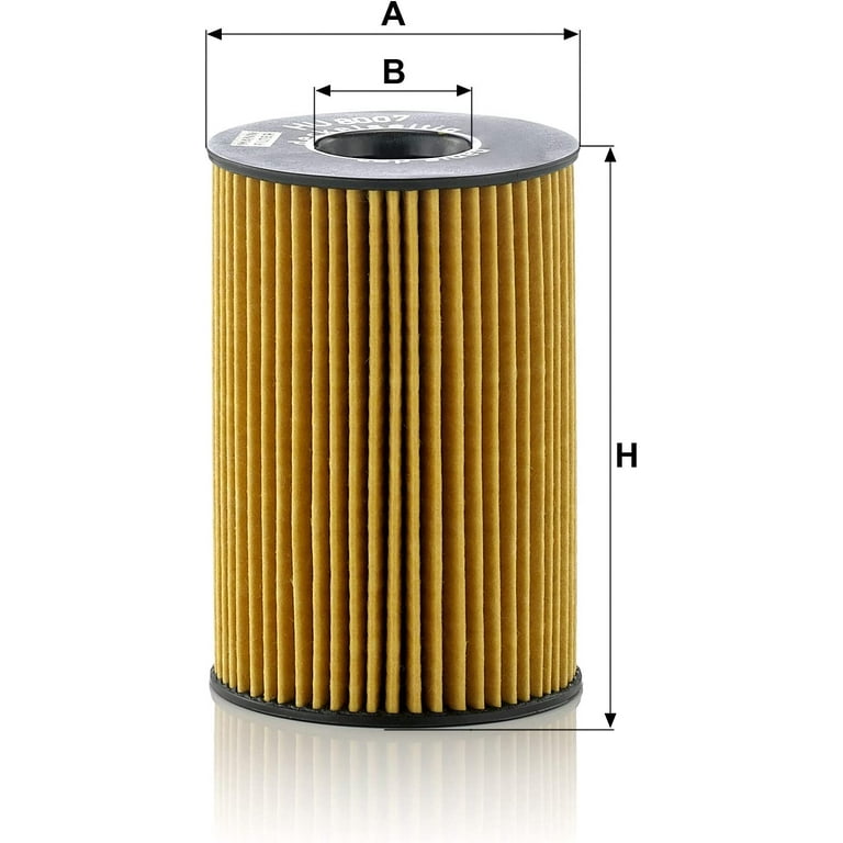 MANN-FILTER HU 8007 Z Oil Filter Cartridge – Replacement Filter For Select BMW & Rolls-Royce Models