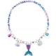 thumbnail image 4 of Collar de princesa sirena para niños, pulsera de perlas de concha, accesorios de fiesta del mundo submarino para niños, decoración de cosplay, 4 of 4