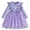 Purple, variant on Girls Print Mesh Ballerina Dress Long Sleeve Flowy A Line Tutu Party Dress for Toddler Fall Daily Wear with Butterfly Print and Sheer Overlay for Special Occasions
