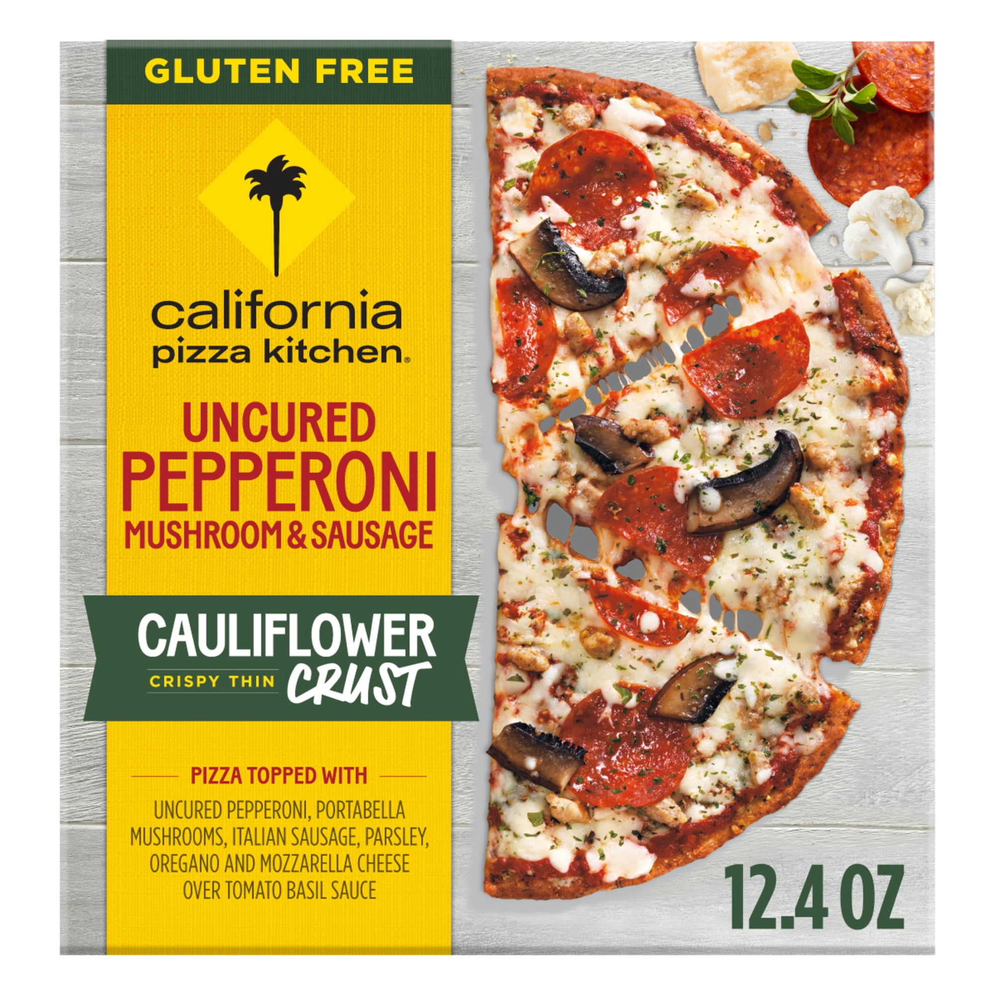 California Pizza Kitchen Cauliflower Crust Pizza with Tomato Basil Sauce, 12.4 oz (Frozen)