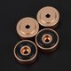 thumbnail image 1 of 4 piezas de 20 x 8 mm de aleación de aluminio para pies de amplificador, amortiguadores, almohadillas para pies de amplificador, color dorado, 1 of 11