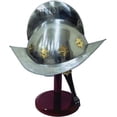 thumbnail image 2 of Medieval Spanish Morion Armor Helmet Free Stand Replica Fits All Most Rustic Vintage Home Decor Gifts, 2 of 4