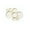 Gold, variant on Dianli Party Supplies Gold Modular Serving Bowl Set With Interlocking Compartments Centerpiece Multi-Section Snack Server Combination Tableware for Parties Gatherings Home Decor