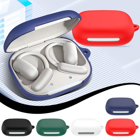 QHUDLV for Soundcore AeroFIT 2 Earphone Cover Silicone Cover fall And Dustproof Protective R5W2 for Soundcore Access Case Earphone