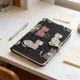 thumbnail image 1 of Linnome Recordbook Writing Journal Lined Paper Smooth Writing Sturdy Binding for Notes Study Work Black, 1 of 6