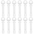 thumbnail image 1 of Miangastore 12pcs Pool Attachment Locking Pin White PVC for Swimming Pool Accessories, 1 of 8